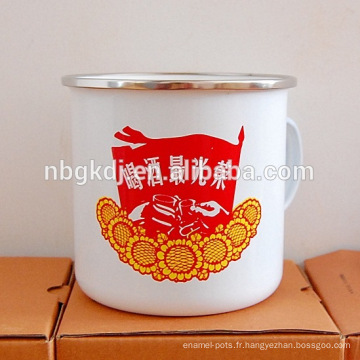 Tasses de thé et de café d&#39;émail de style chinois